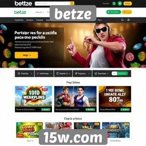 Experiência do usuário na navegação do site betze
